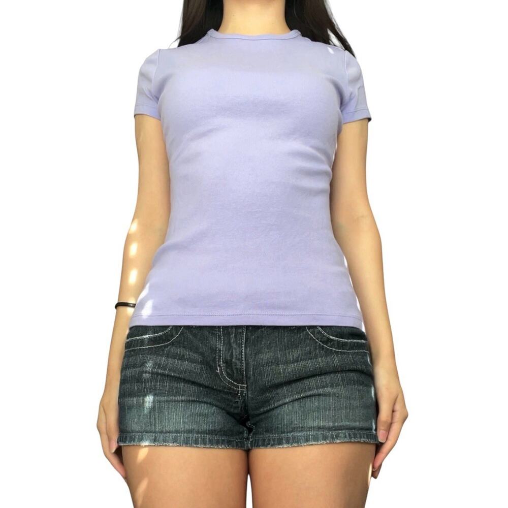 vintage purple baby tee